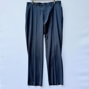 Calvin Klein 36 x‎ 32 Gray Dress Pants Menswear Career Business Casual Trousers